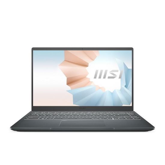 Picture of MSI Laptop Modern 14 B11MOU 14.0'' FHD IPS/i3-1115G4/8GB/512 GB SSD/Win 10 Home/2Y/Carbon Gray