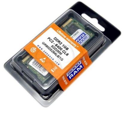 Εικόνα της GOODRAM so-dimm μνήμη τύπου DDR2, 1GB , 800