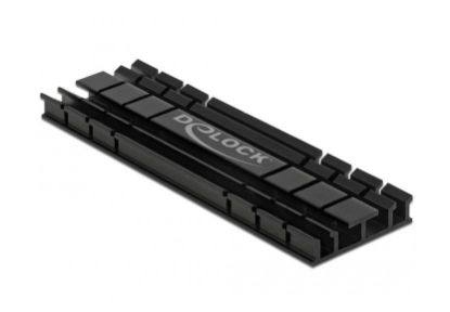 Εικόνα της DELOCK Ψύκτρα 70 mm flat για M.2 συσκευές, μαύρη
