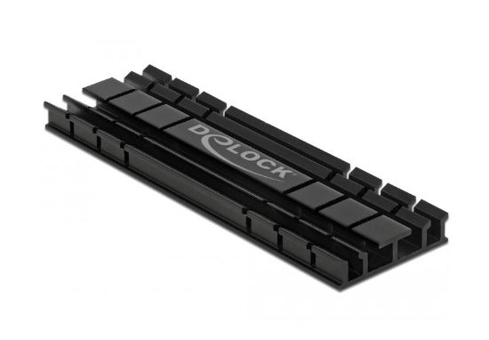 Εικόνα της DELOCK Ψύκτρα 70 mm flat για M.2 συσκευές, μαύρη