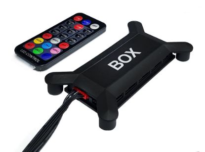 Εικόνα της POWERTECH LED Controller Box PT-911, με ασύρματο χειριστήριο
