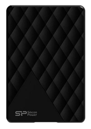 Εικόνα της SILICON POWER εξωτερικός HDD 1TB Diamond D06, USB 3.0, Black