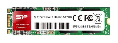 Εικόνα της SILICON POWER SSD A55, 512GB, M.2 2280, SATA III, 560-530MB/s