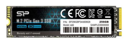 Εικόνα της SILICON POWER SSD PCIe Gen3x4 P34A60 M.2 2280, 256GB, 2.200-1.600MB/s