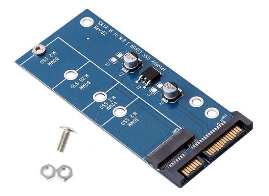 Εικόνα της POWERTECH Converter SATA 22pin σε M.2 SSD TOOL-0019, 2230/2242/2260/2280