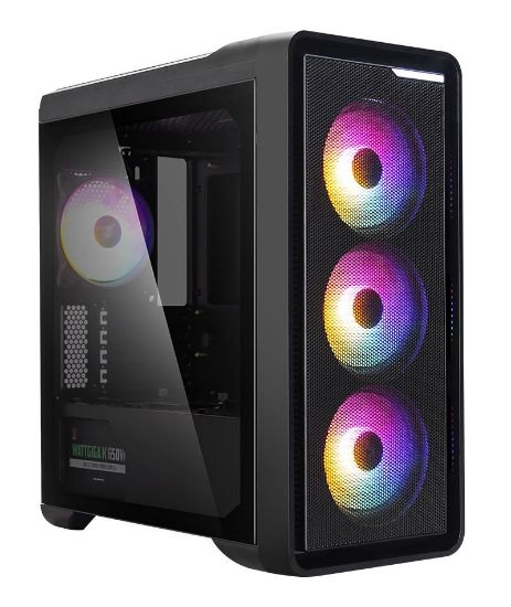 Picture of ZALMAN PC case M3 Plus RGB mini tower, 407x210x457mm, 4x RGB fan