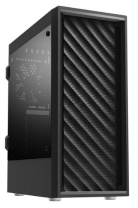 Εικόνα της ZALMAN PC case T7, mid tower, 384x202x438mm, 2x fan, διάφανο πλαϊνό