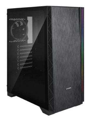 Εικόνα της ZALMAN PC case Z3 NEO, mid tower, 410x210x480mm, 2x fan, διάφανο πλαϊνό