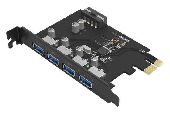 Εικόνα της ORICO κάρτα επέκτασης PCI-e σε 4x USB3.0 PME-4U, 5Gbps