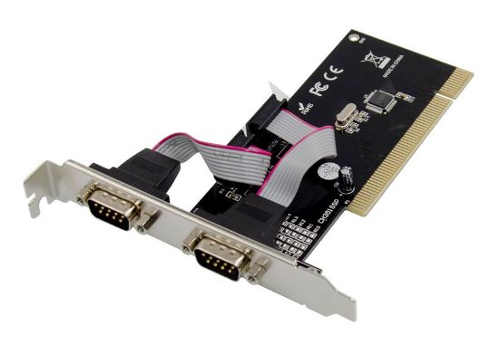 Picture of POWERTECH κάρτα επέκτασης PCI σε 2x serial ST320, WHC351Q