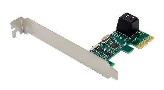 Εικόνα της POWERTECH κάρτα επέκτασης PCIe σε 2x SATA 3.0 ST544, ASM1061