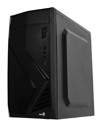 Εικόνα της AEROCOOL PC mini tower CS-102, 190x345x372mm, 1x fan, μαύρο