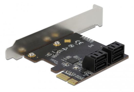 Εικόνα της DELOCK κάρτα επέκτασης PCI σε 4x SATA 90010, 6Gb/s