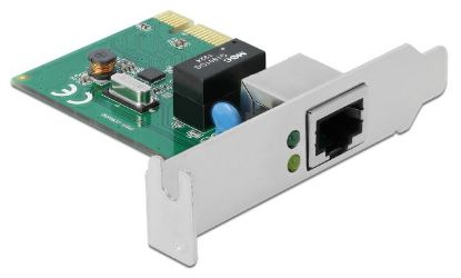 Εικόνα της DELOCK κάρτα επέκτασης PCI σε 1x RJ45 Gigabit LAN 90381, 1000Mbps