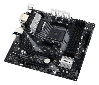 Picture of ASROCK μητρική B450M PRO4-F R2.0, 2x DDR4, s1200, USB 3.2, mATX