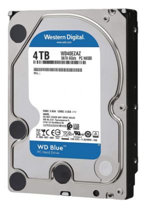 Picture of WD Blue Σκληρός Δίσκος WD40EZAZ 4TB, 3.5", 256MB, Cache, 5400RPM, 6Gb/s