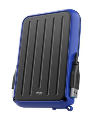 Εικόνα της SILICON POWER εξωτερικός HDD Armor A66, 4TB, USB 3.2, μπλε