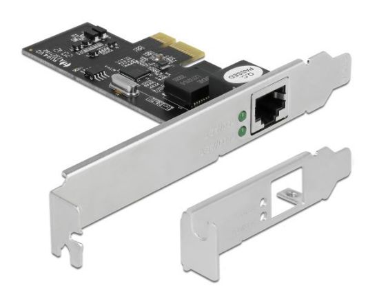 Picture of DELOCK κάρτα επέκτασης PCI σε RJ45 Gigabit LAN 89598, 2.5 Gbps