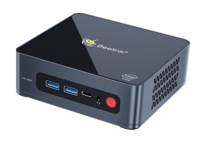 Picture of BEELINK mini PC U59, INTEL CPU N5095, 8GB, 256GB SSD, Windows 10 Pro