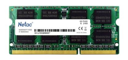 Εικόνα της NETAC μνήμη DDR3L SODIMM NTBSD3N16SP-08, 8GB, 1600MHz, CL11