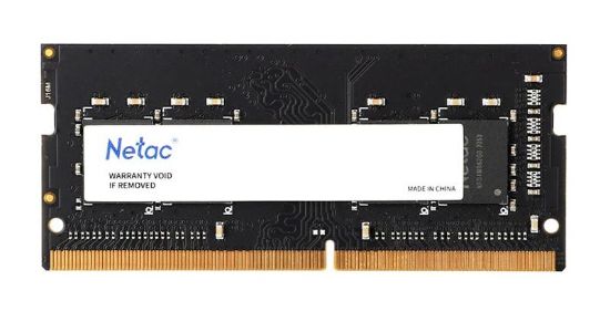 Picture of NETAC μνήμη DDR4 SODIMM NTBSD4N26SP-08, 8GB, 2666MHz, CL19