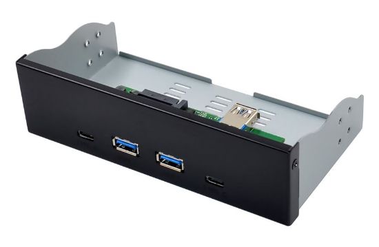Εικόνα της POWERTECH front panel 5.25" σε 2x USB 3.1 & 2x USB-C, VL820