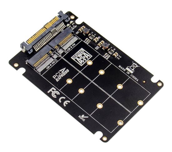 Εικόνα της POWERTECH κάρτα επέκτασης U.2 2.5" σε M.2 B & M NGFF ST526