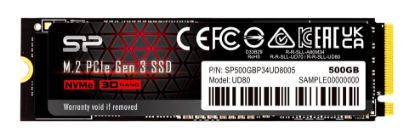 Εικόνα της SILICON POWER SSD PCIe Gen3x4 M.2 2280 UD80, 500GB, 3.400-3.000MB/s