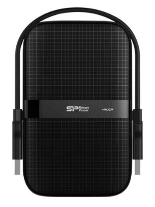 Picture of SILICON POWER εξωτερικός HDD Armor A60, 4TB, USB 3.2, μαύρος