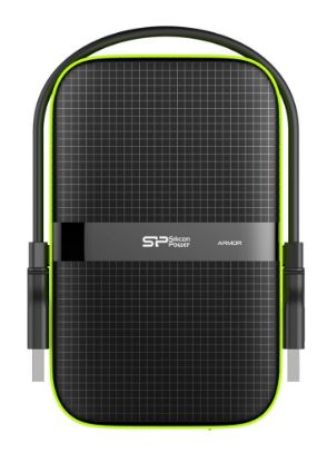 Picture of SILICON POWER εξωτερικός HDD Armor A60, 4TB, USB 3.2, πράσινος