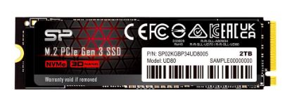 Εικόνα της SILICON POWER SSD PCIe Gen3x4 M.2 2280 UD80, 2TB, 3.400-3.000MB/s