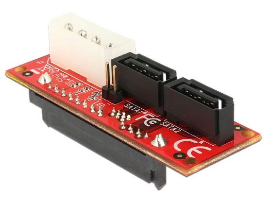 Εικόνα της DELOCK κάρτα επέκτασης SAS SFF-8482 σε 2x SATA 62469, Hot Swap